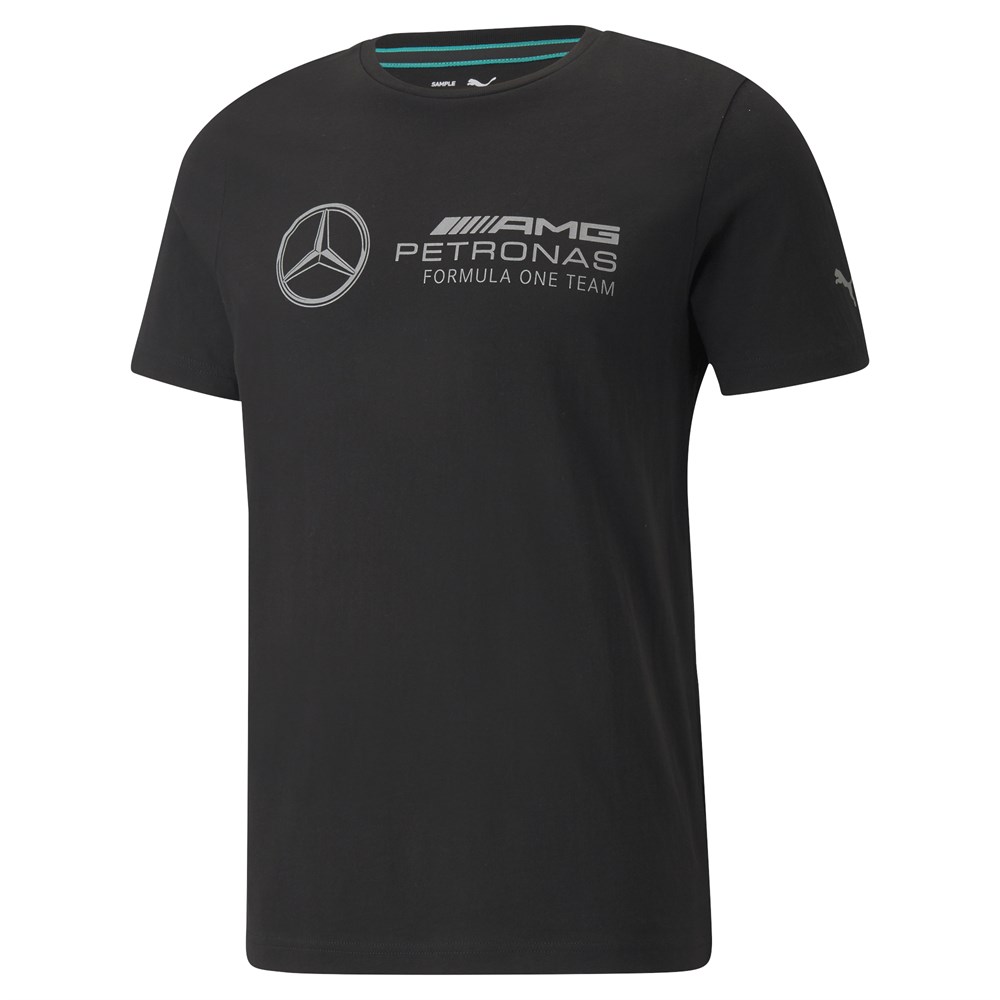 Puma MAPF1 Logo Tee Erkek Siyah T-shirt - 53188501
