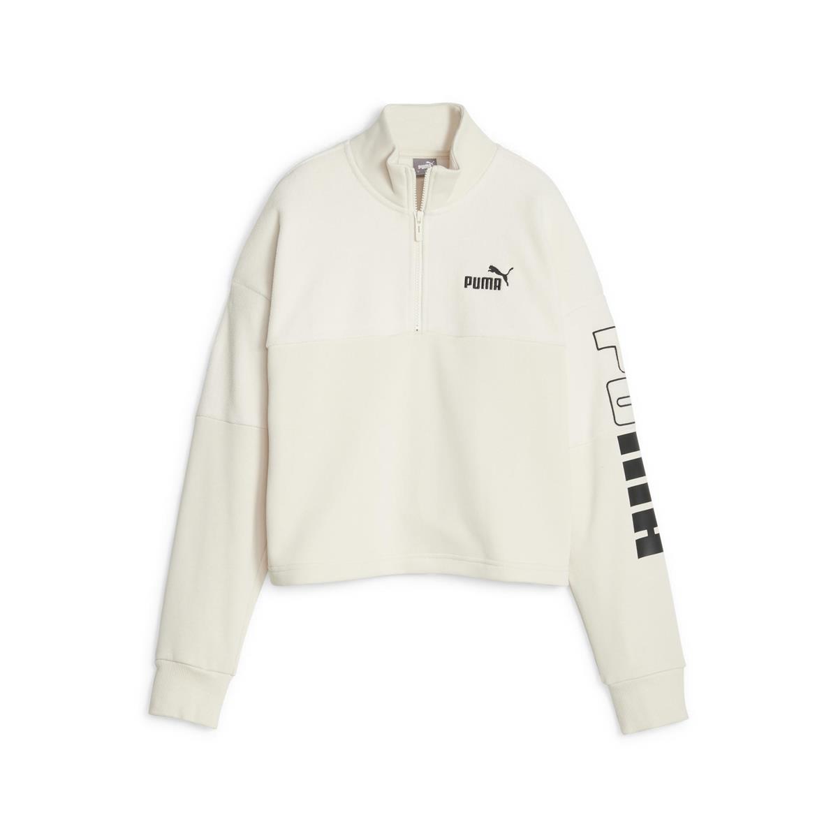 Puma Power Colorblock High Neck Crew Win Kadın Sweatshirt