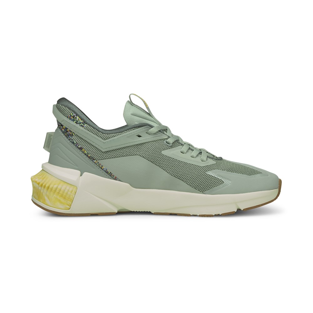 Puma Provoke Xt Ftr Fm Utility Wn S Kadın Yeşil Koşu Ayakkabı - 19527502