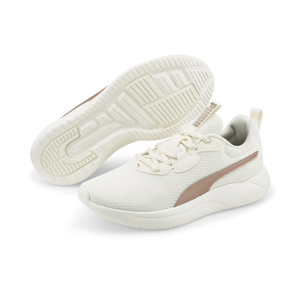 Puma Resolve Smooth Kadın Beyaz Koşu Spor Ayakkabı - 376219-06