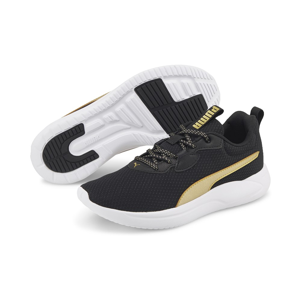 Puma Resolve Smooth Kadın Siyah Koşu Spor Ayakkabı - 376219-05