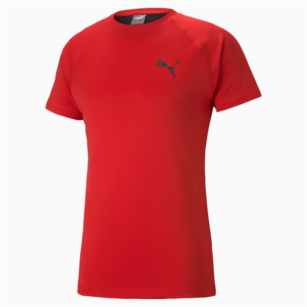 Puma Rtg Tee Erkek Kırmızı Günlük T-Shirt - 585827-11