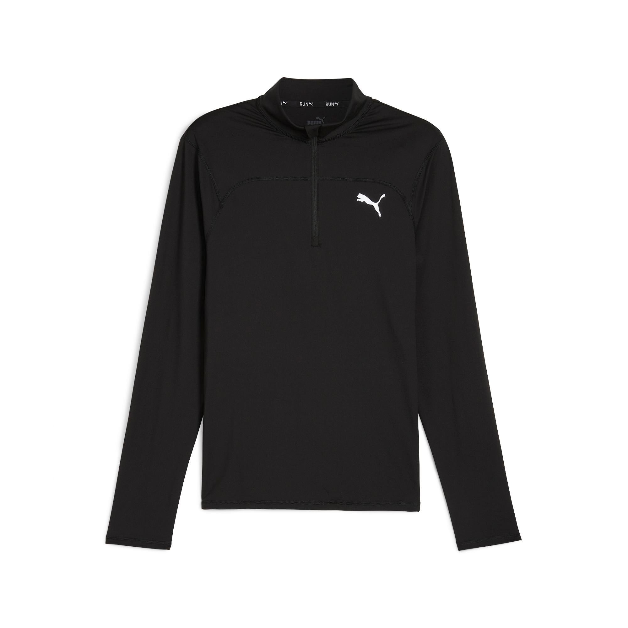 Puma Run Cloudspun 1/4 Zip Erkek Sweatshirt