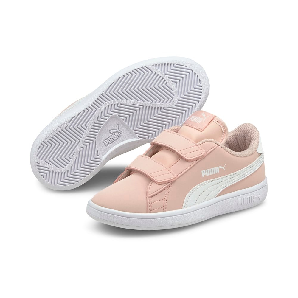 Puma Smash V2 Buck V Ps Çocuk Pembe Günlük Ayakkabı - 36518335