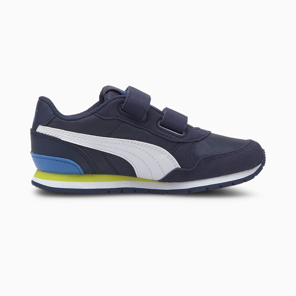 Puma ST Runner v2 NL V PS Çocuk Lacivert Günlük Ayakkabı - 36529435