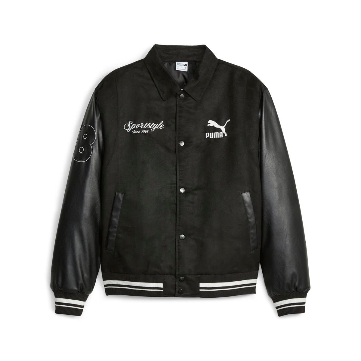 Puma Team Varsity Jacket Erkek Ceket