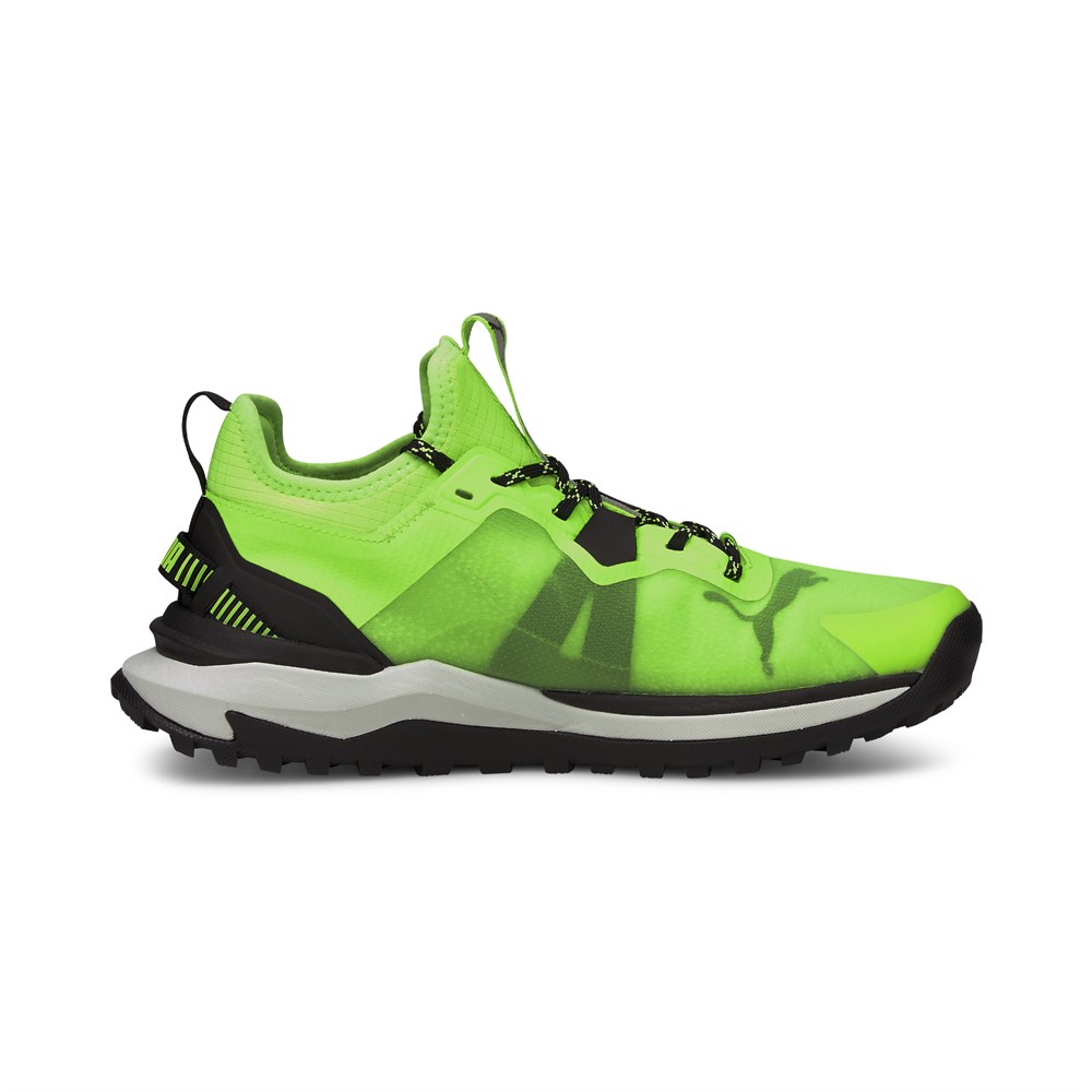 Puma Voyage Nitro Unisex Yeşil Koşu Ayakkabı - 19550403