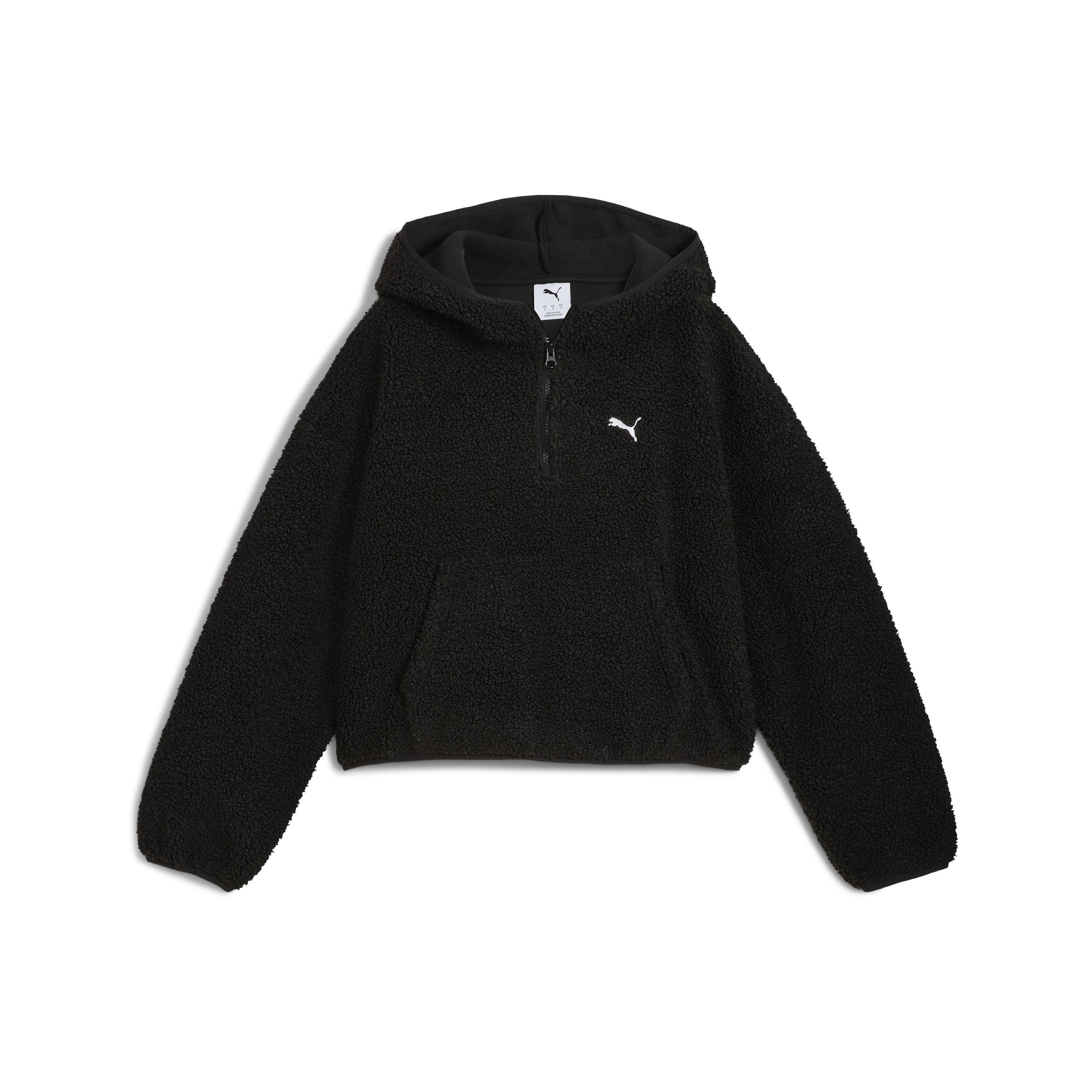 Puma Wardrobe Ess Polar Fl Hoodie Kadın Yetişkin Sweatshirt