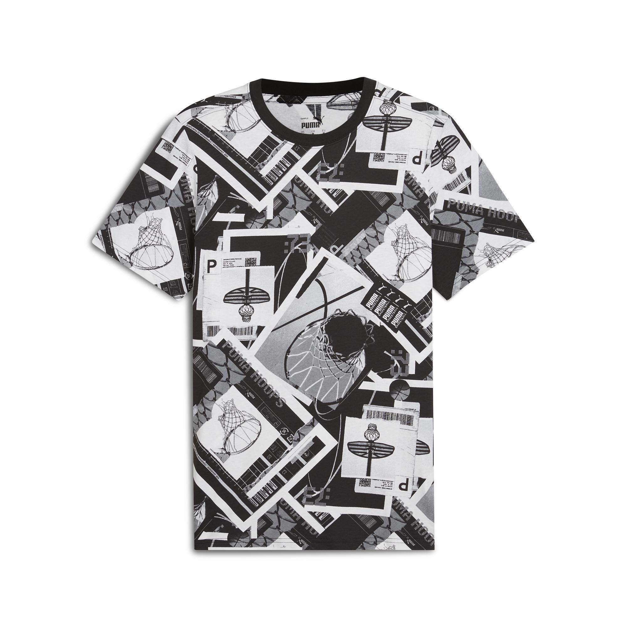 Puma Winning Shot Aop Tee Erkek T-shirt