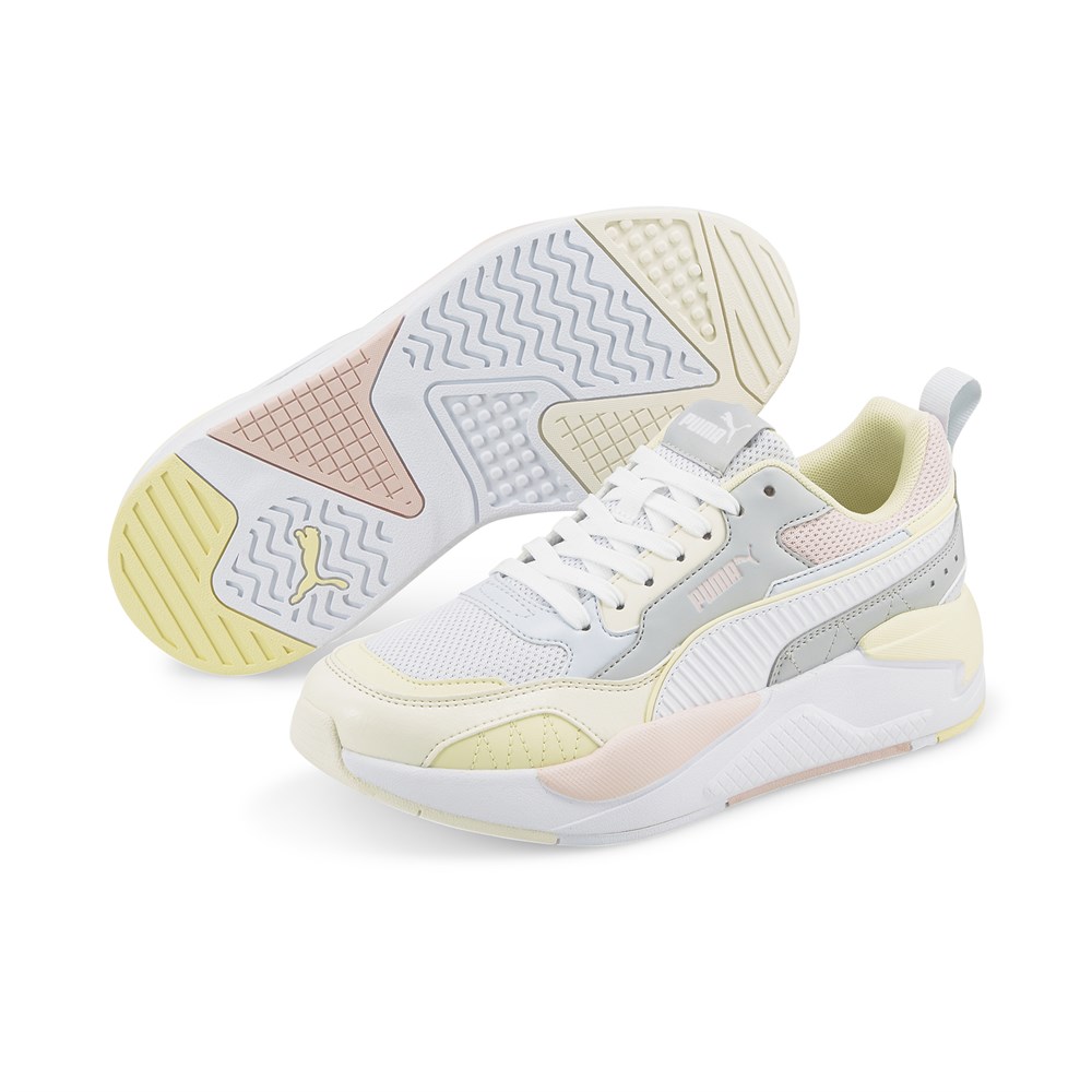 Puma X-Ray 2 Square Kadın Beyaz Günlük Spor Ayakkabı - 373108-48