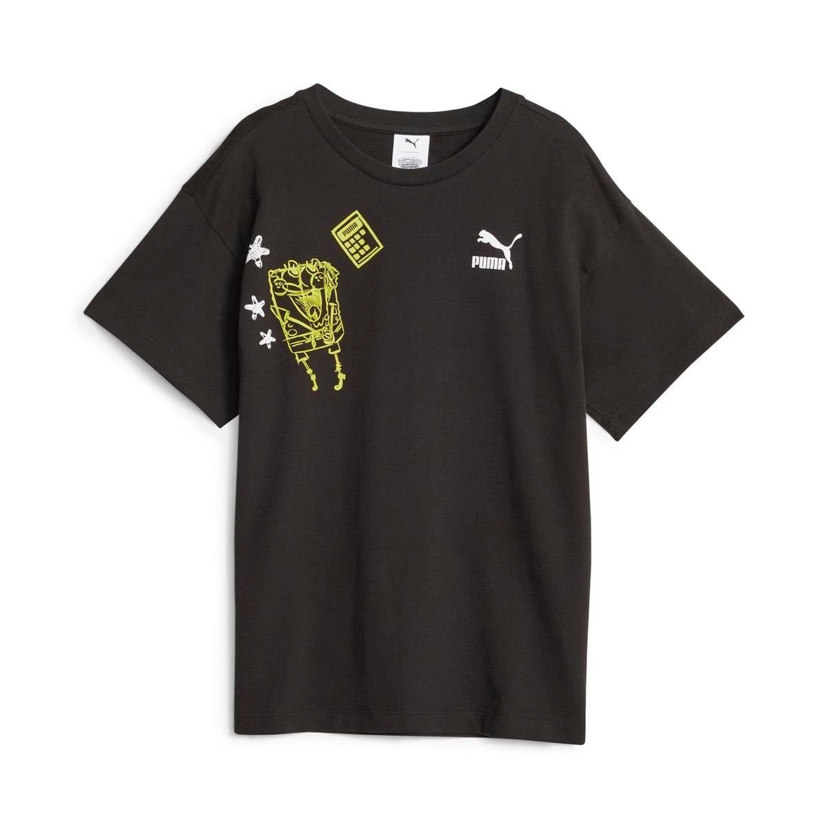 Puma X Spongebob Graphic Tee Genç T-shirt