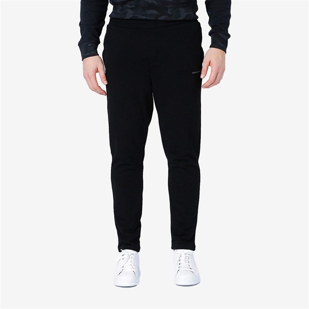 Skechers M Lightweight Slim Sweatpant Erkek Siyah Eşofman Altı - S212100-001