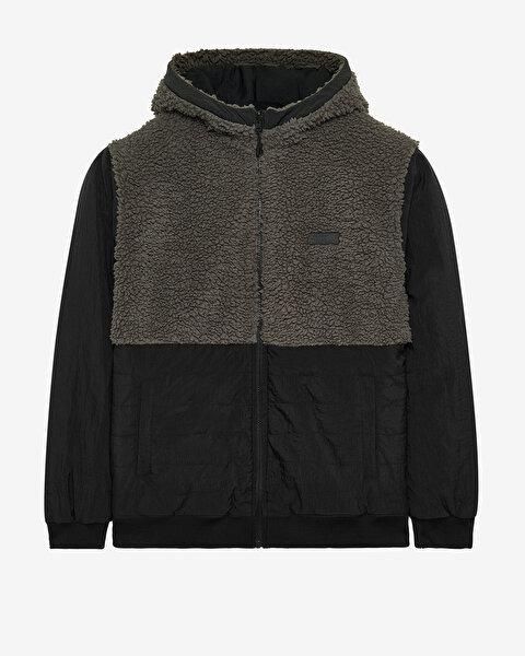 Skechers M Outdoor Fleece Reversible Full Zip Sherpa Erkek Ceket