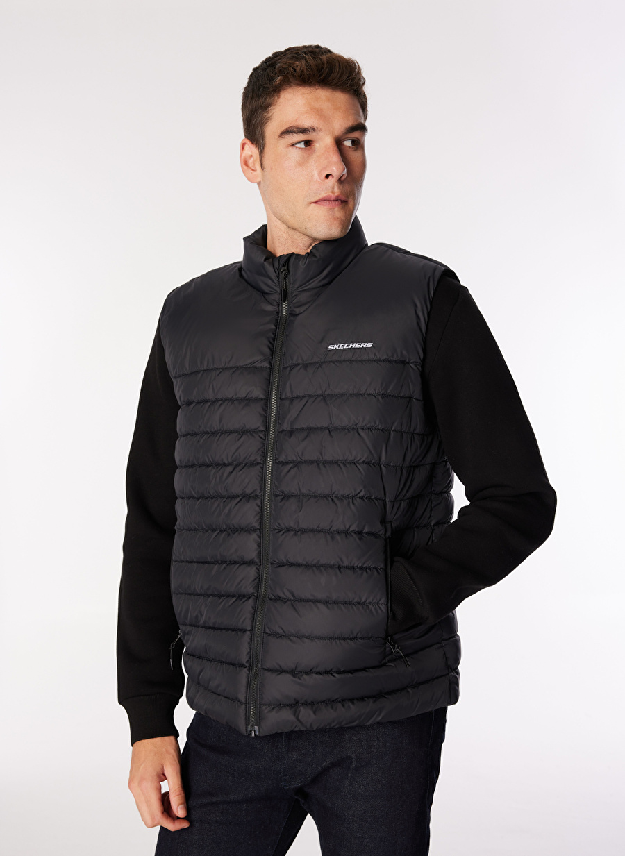 Skechers M Outerwear Polar Lining Padded Vest Erkek Yelek