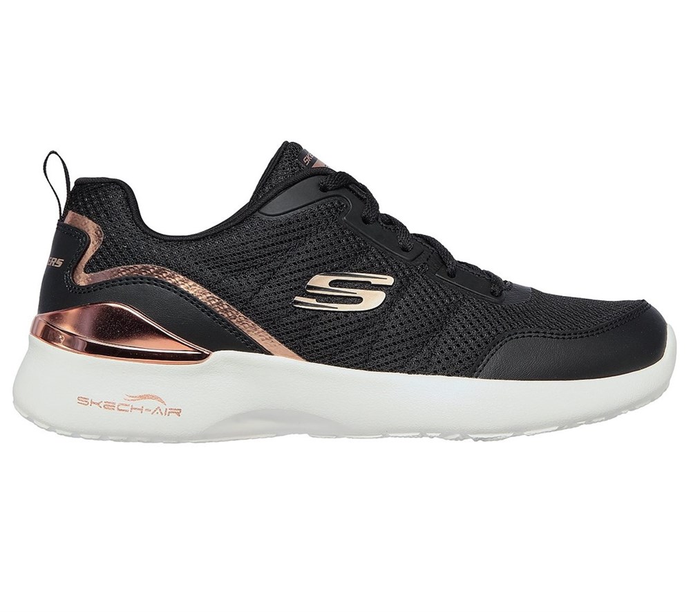 Skechers Skech-Air Dynamight Kadın Siyah Günlük Ayakkabı - 149660 BKRG