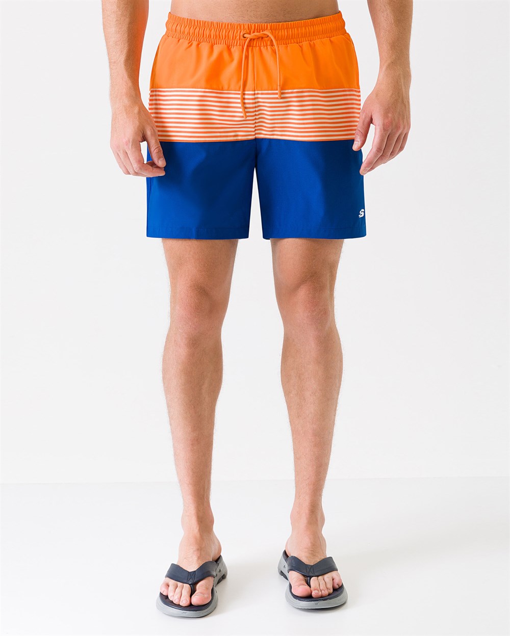 Skechers Swimwear M Colorblock Swimshort Erkek Şort - S201169-700