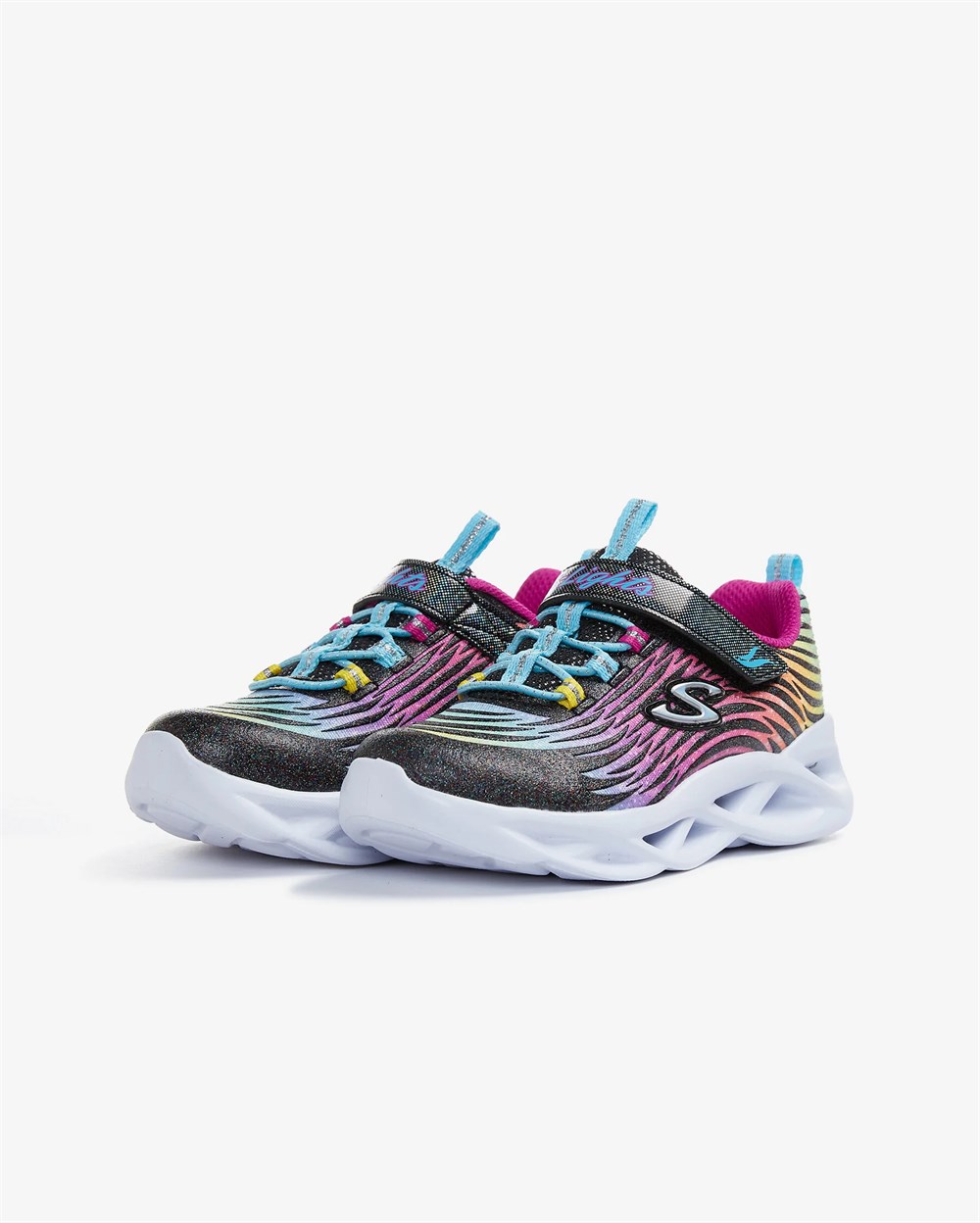 Skechers Twisty Brights - Mystical Bli Çocuk Karışık Renkli Günlük Spor Ayakkabı - 302321N BKMT