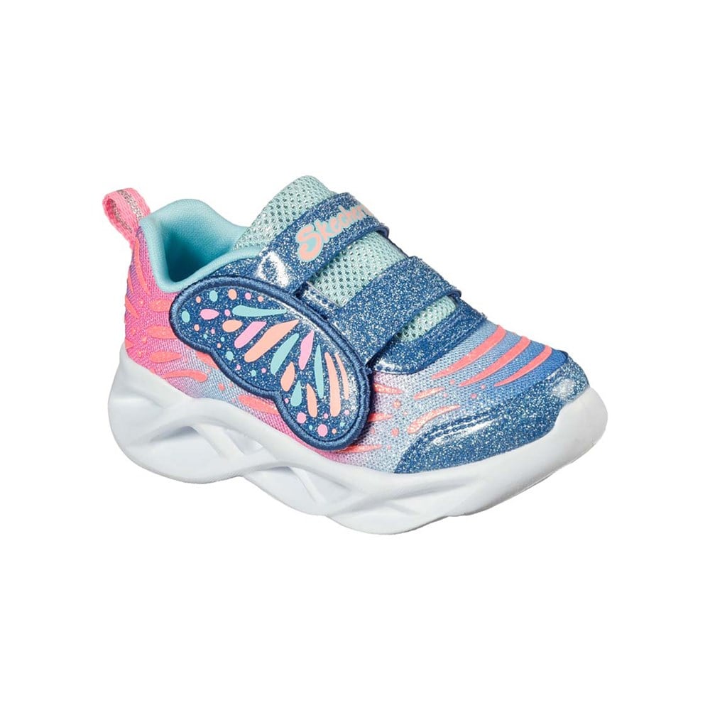 Skechers Twisty Brights - Wingin' It Çocuk Mavi Günlük Spor Ayakkabı - 302754N BLTQ