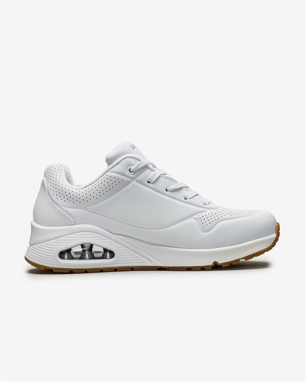 Skechers Uno -Stand On Air Kadın Beyaz Günlük Ayakkabı - 73690 WHT