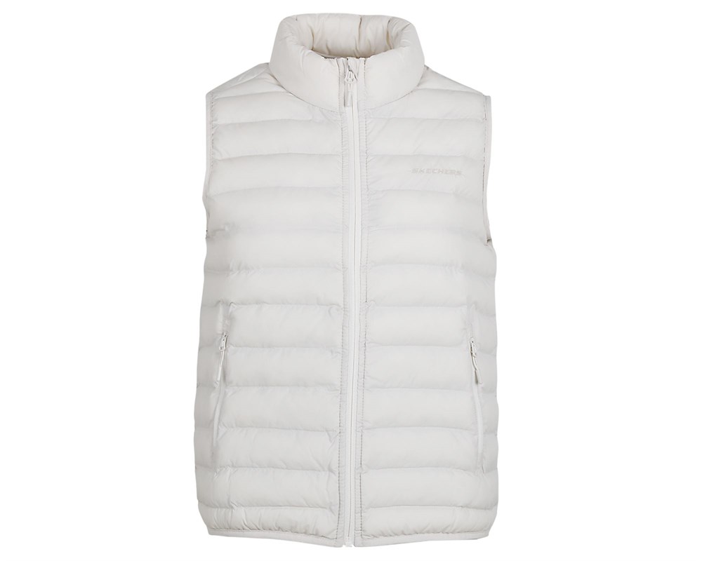 Skechers W Essential Vest Kadın Krem Yelek - S212262-614