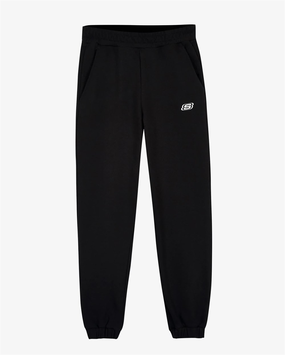 Skechers W Terry Fleece Relaxed Jogger Sweatpant Kadın Siyah Günlük Eşofman Altı - S221115-001