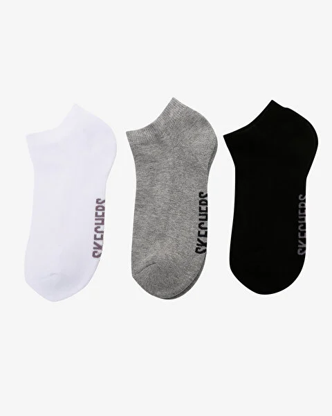 Socks U 3 Pack Padded Low Cut Sock Unisex Çorap