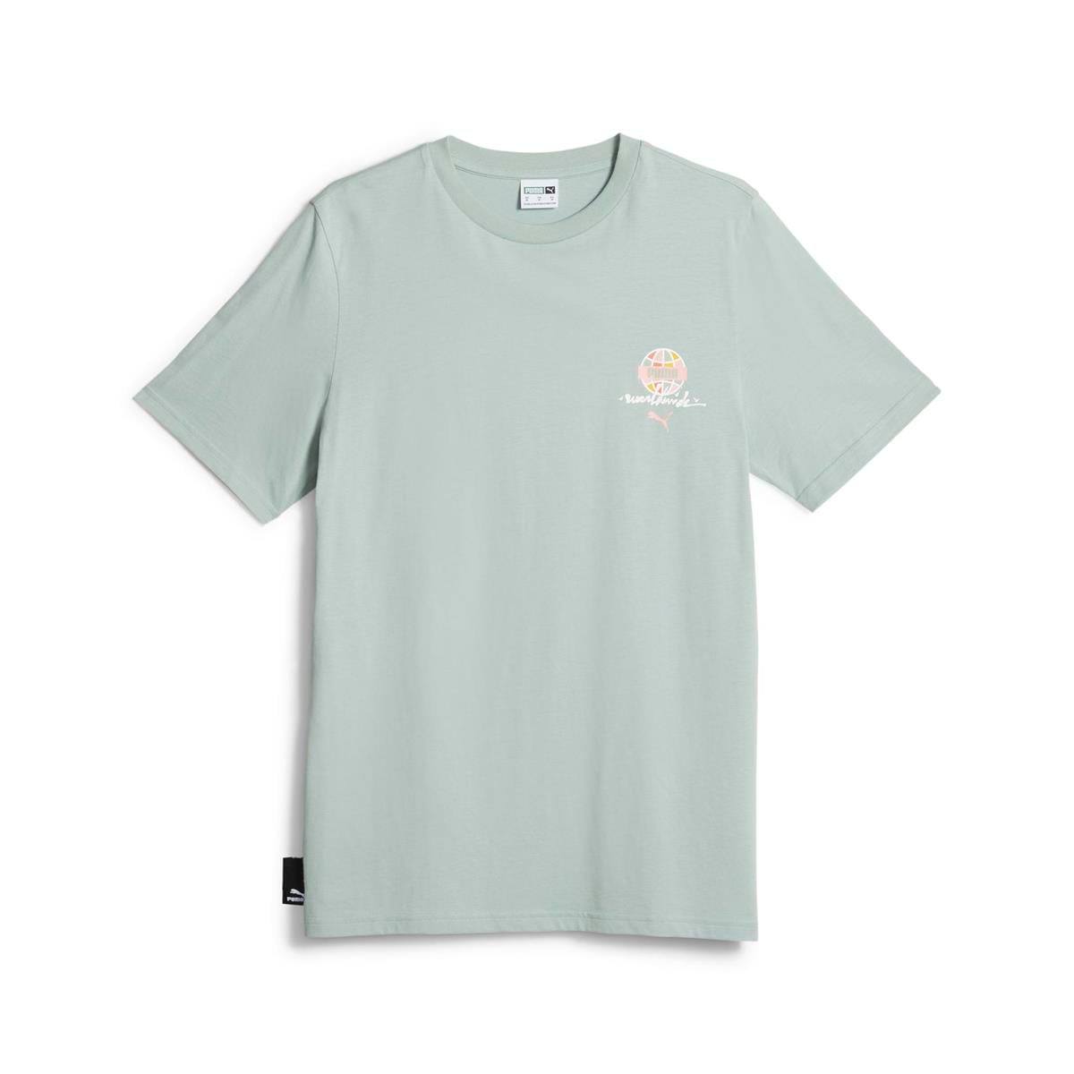 Swxp Puma Worldwide Graphic Tee Erkek T-shirt