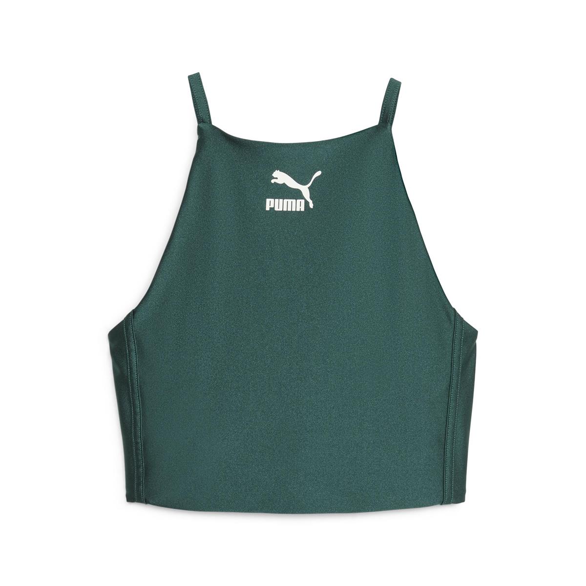 T7 Shiny Crop Top Kadın Sporcu Sütyeni