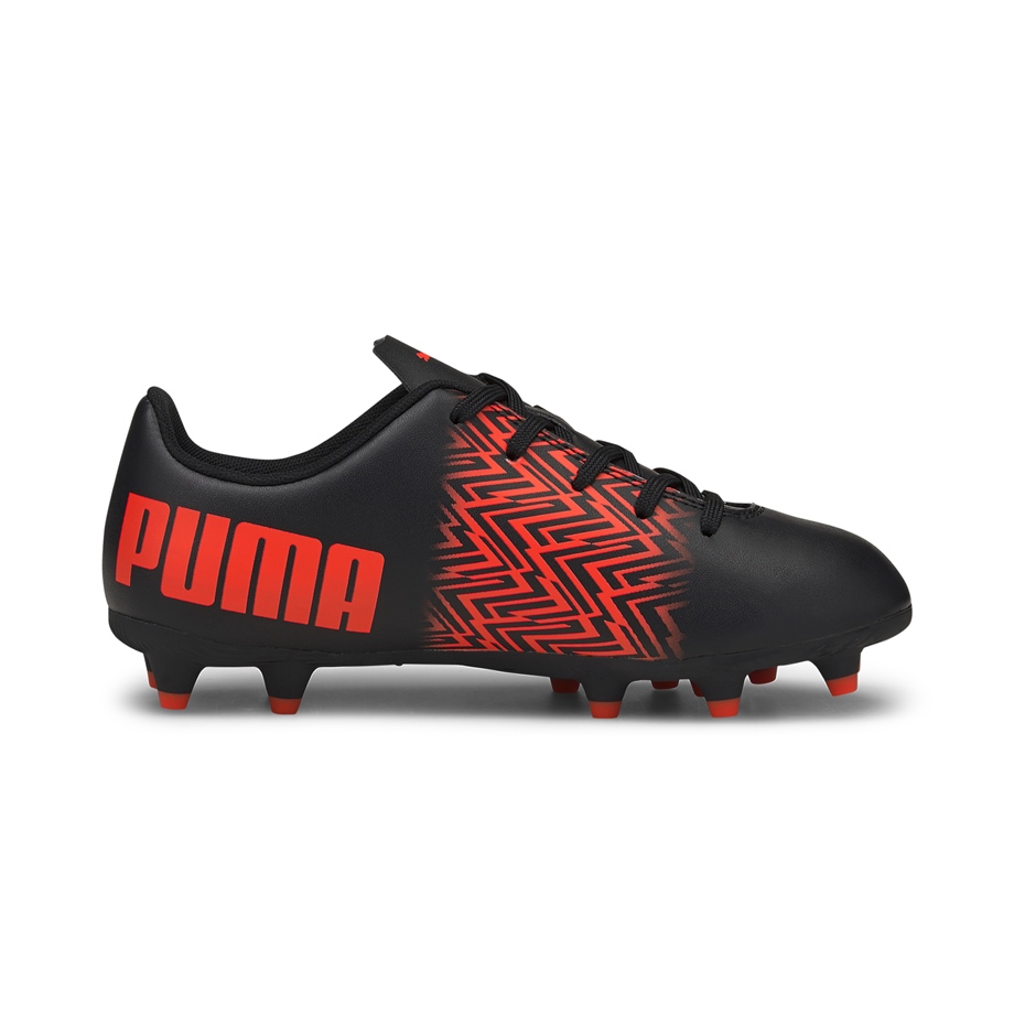 TACTO FG AG Jr Puma Black-Red Blast