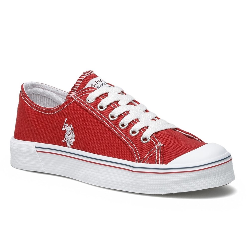 U.S. Polo Assn. 2I Penelope 2Fx Kadın Kırmızı Günlük Spor Ayakkabı - 101087271