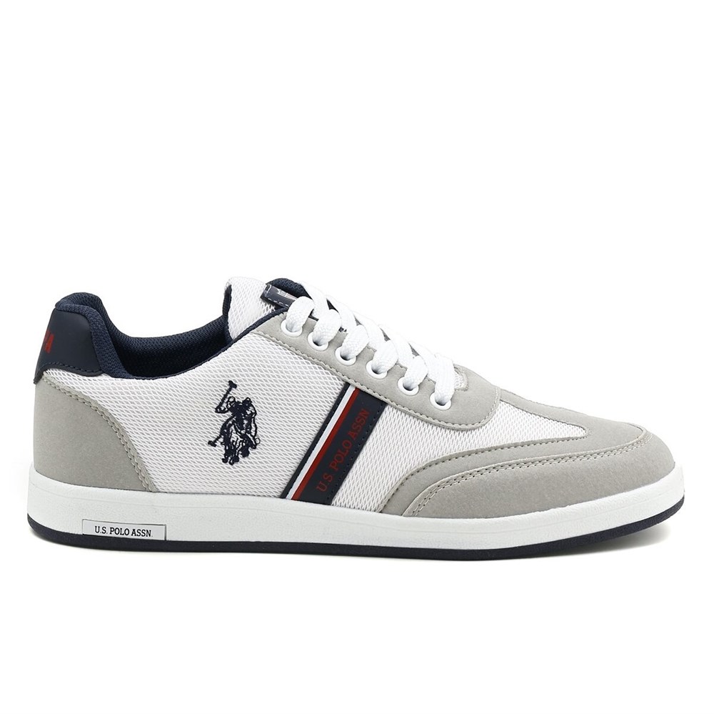 U.S. Polo Assn. 2M Kares 2Fx Erkek Beyaz Günlük Spor Ayakkabı - 101081680