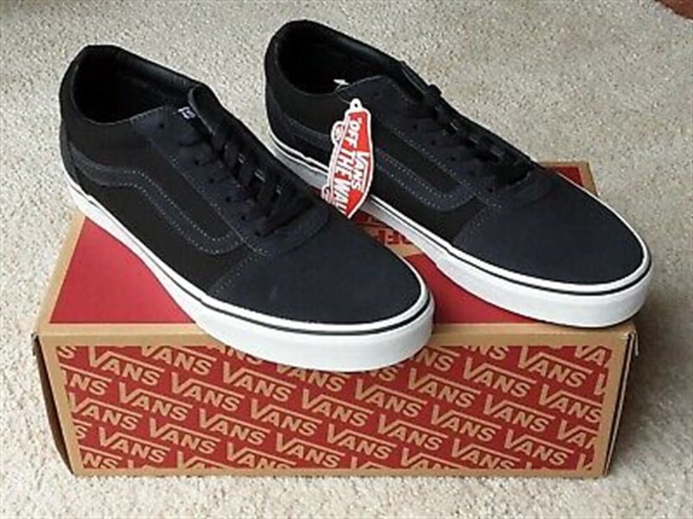 Vans Ward Erkek Siyah Günlük Ayakkabı - VN0A38DMQ4U1