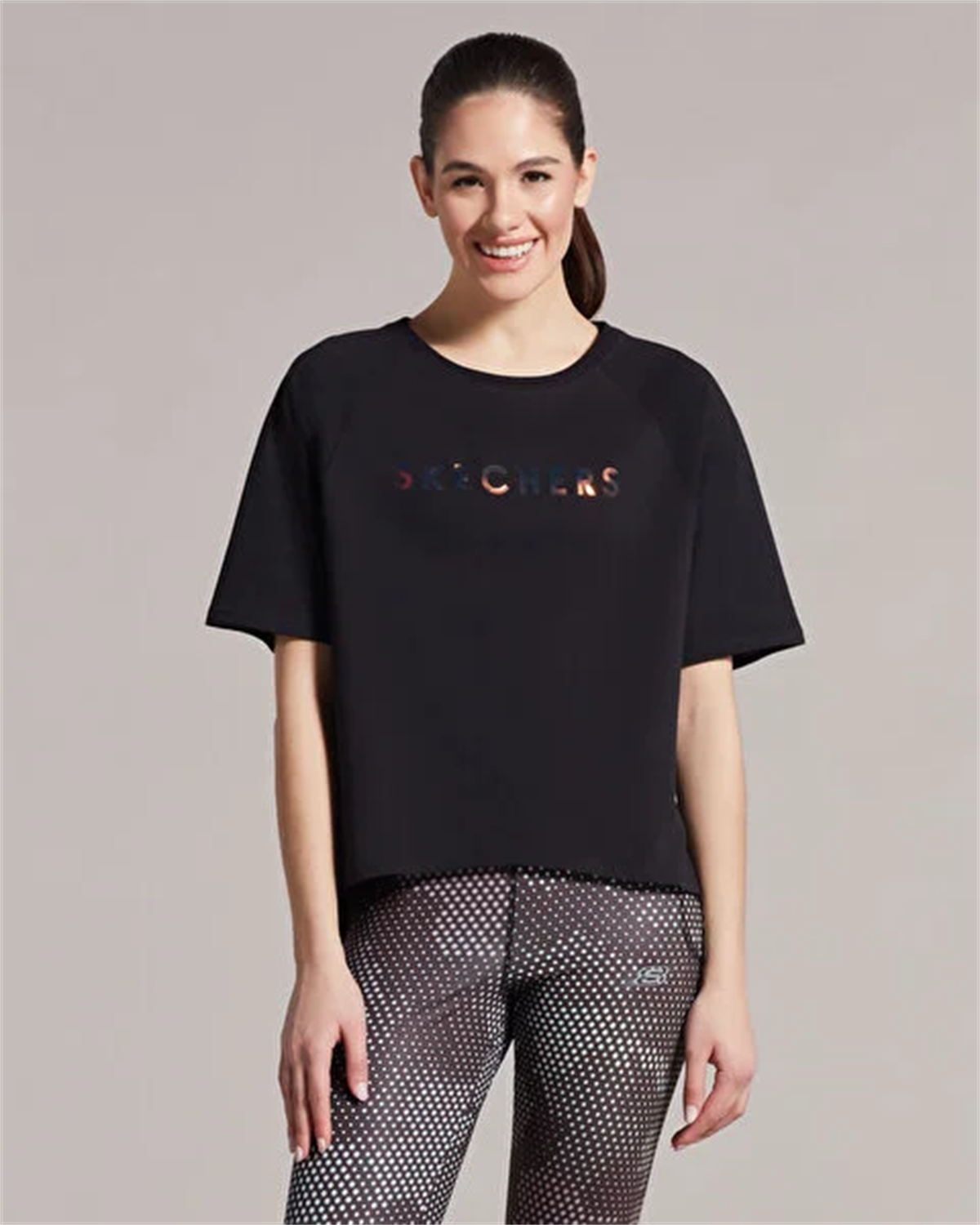 W Graphic Tee Crew Neck T-Shirt