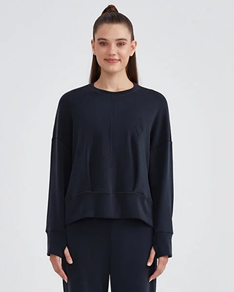 W Soft Touch Crew Neck Sweatshirt Kadın Sweatshirt