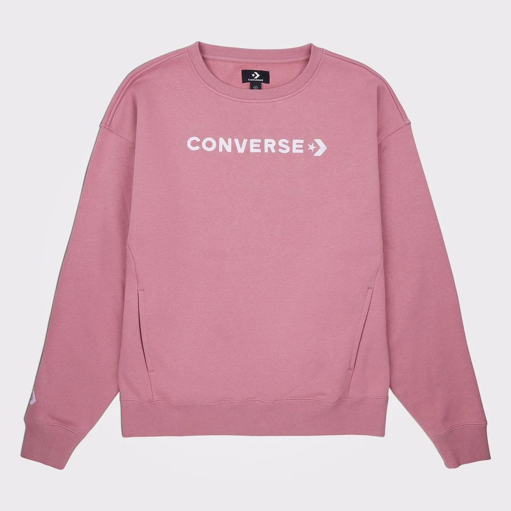 Wordmark Boyfriend Crew Kadın T-Shirt