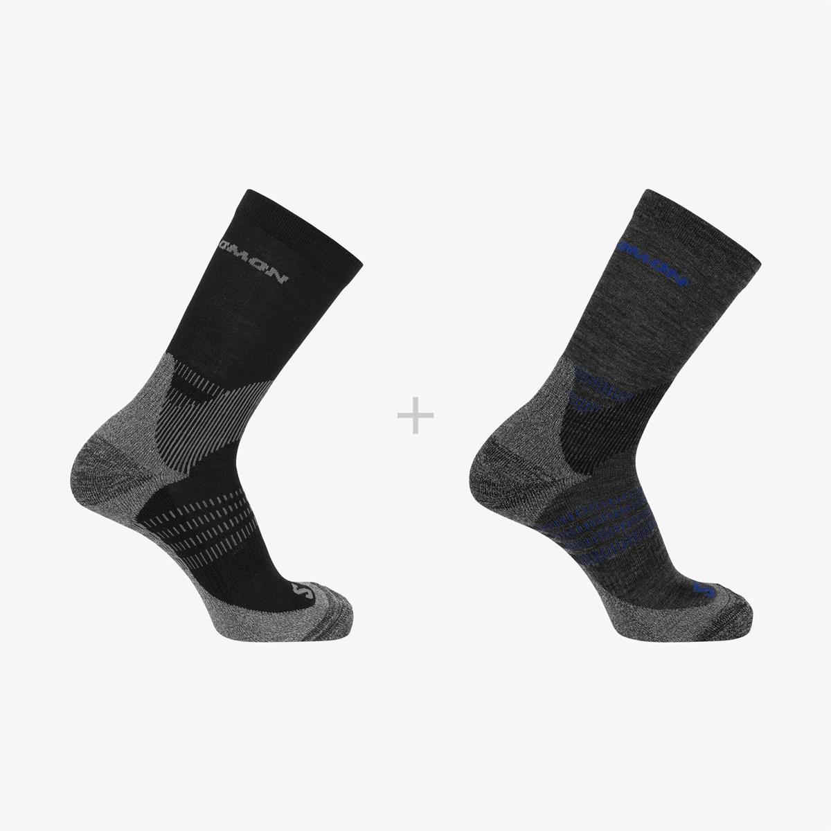 X Ultra Access Crew 2-Pack Unisex Çorap