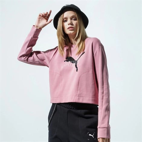 Puma Nu-Tility Crew Kadın Sweatshirts - 58355316
