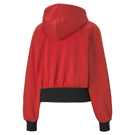 Puma Pı Hoodie Poppy Red Kadın Sweatshirts - 59969823