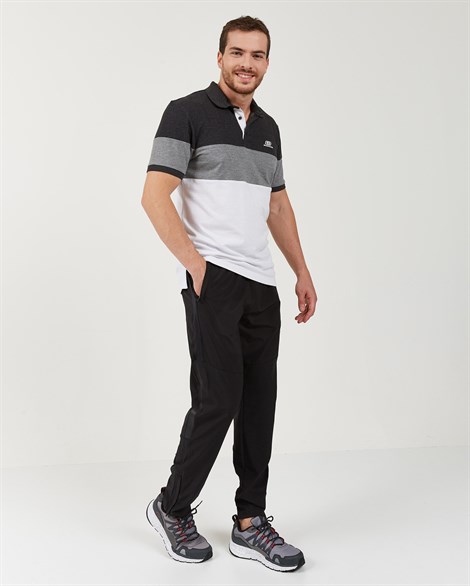 Skechers Polo S M Colorblock Sport Pique Polo T-Shirt Erkek Üst & T-shirt - S201047-001