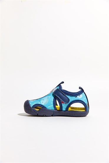Dudino Shine Çocuk Mavi Günlük Sandalet - 2S22A-305