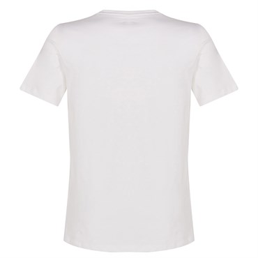 New Balance NB Mens Lifestyle T-shirt Erkek Beyaz Günlük T-shirt - MNT1205-WT