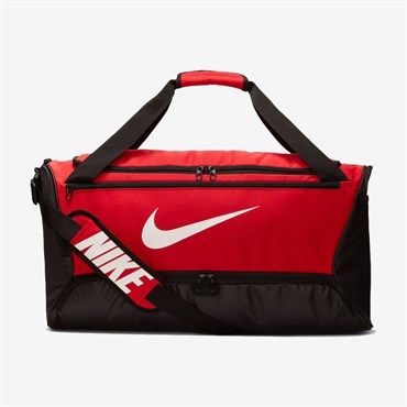 Nike Nk Brsla M Duff - 9.0 (60L) Unisex Kırmızı Spor Çanta - BA5955-657