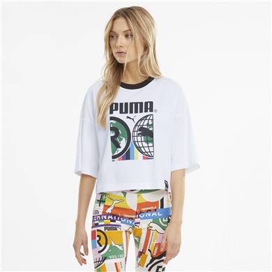 PI Graphic Tee Puma White