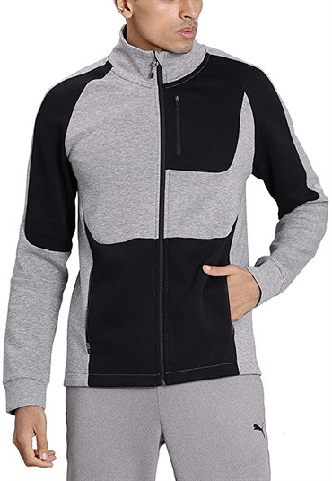 Puma Evostrıpe Track Jacket Erkek Sweatshirts - 58346603