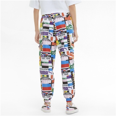 Puma Pı Aop Woven Track Pants  Kadın Eşofman Altı - 53024302