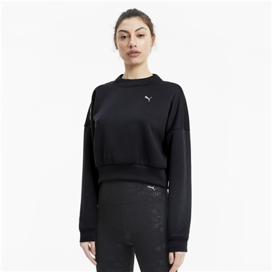Puma Train Zip Crew Sweatshirt  Kadın Sweatshirts - 51948001