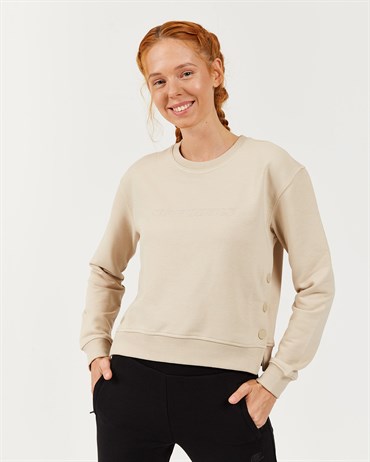 Skechers Lw Fleece W Long Snap Crew Neck Kadın Sweatshirts - S202032-034