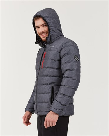 Skechers Outerwear M Contrast Pocket Padded Jacket Erkek Ceket - S202046-008
