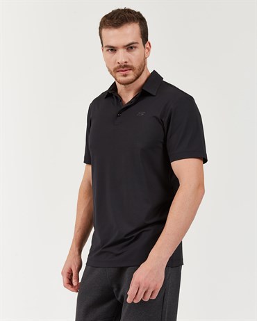 Skechers Polo S M Stretch Polo Erkek Üst & T-shirt - S201243-001