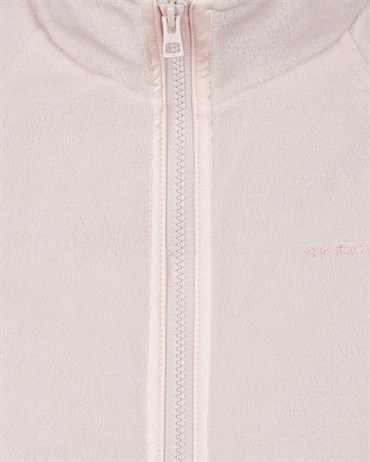 Skechers W Turtle Neck Full Zip Polar Kadın Pembe Sweatshirt - S212935-620